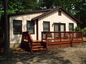 Front Deck with Sitting Chairs