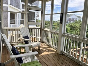 Screened Porch, First Floor