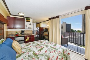 Our 10th floor suite offers Pacific Ocean Views