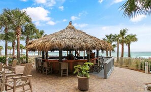 Tiki Bar by the pool