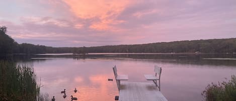 Our Dock, for Fishing and Boat Launching