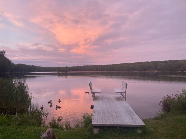 Our Dock, for Fishing and Boat Launching