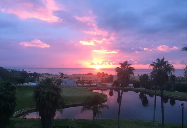 Sunrise, from the balcony of El Patio de Dona Julia 