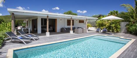 Luxe villa met prive zwembad op Piscadera Bay Resort