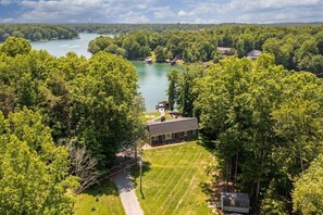 Craddock Creek offers wide water views.
