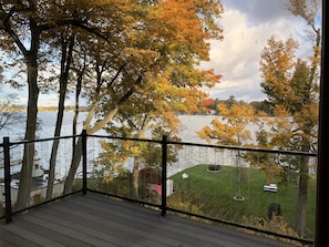 Balcony out of living room, Enjoy morning coffee and put your feet up to relax!