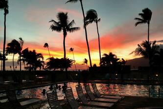 Maui Sunset B407: Ocean view 1 Bed, 2 Bath, Kihei Condo, Sleeps up to four