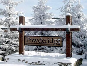 Entrance to Powderidge