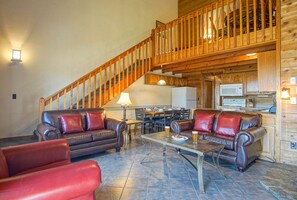 There is no sleeper sofa in the living room.