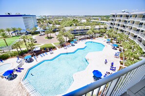 Destin West Gulfside #605: Balcony View