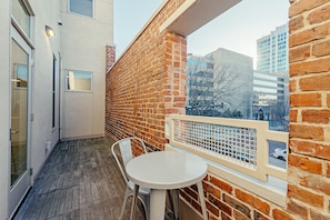 The Daily Condo's Private Terrace  , bistro table seats two 