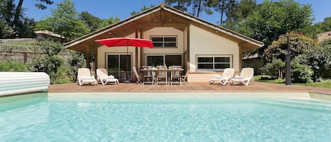 Lay out and soak up the sun by the pool (may be heated for a charge).