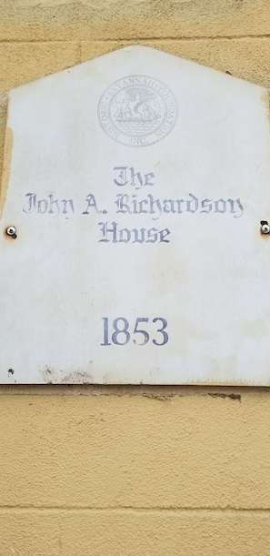 welcome to your historic,  restored home, The John A Richardson House circa 1853