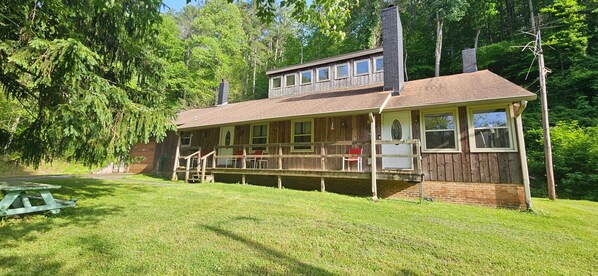 Large porch to relax on