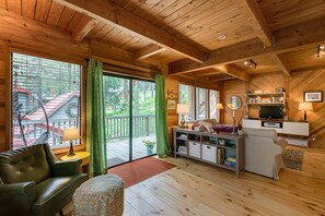 Patio entrance/reading nook/living room