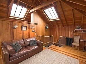 Upstairs sofa bed