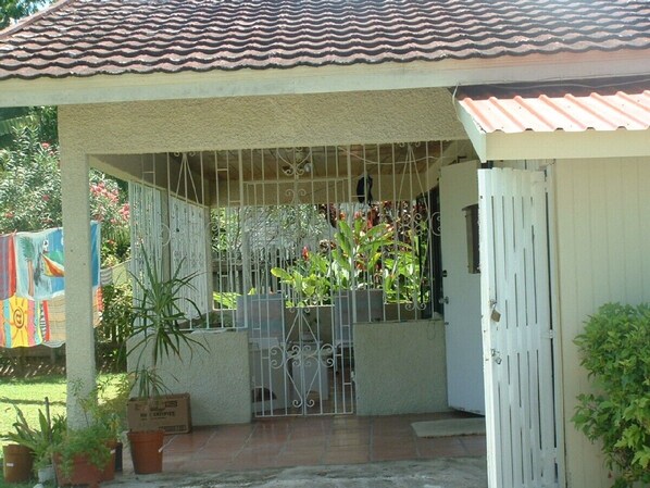 patio from outside