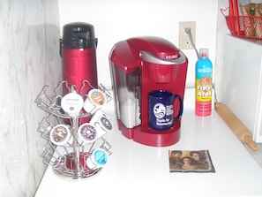 coffee station