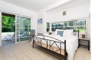 Get a peaceful night sleep in our cozy bedroom with a Double bed.
