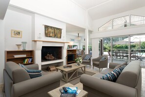 Find peace and relaxation with your close friends and family in this stunning living room.