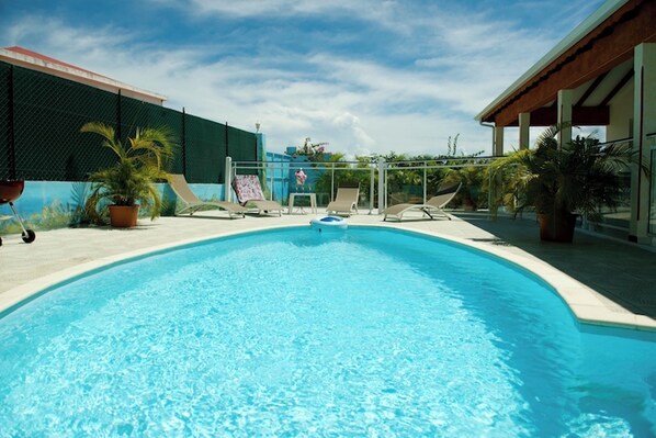 Swimming pool view