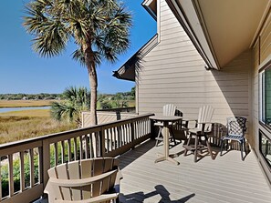 Sundeck with Creek & Marsh View