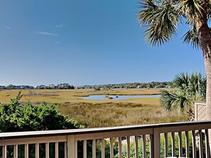 Marsh & Creek View from Deck