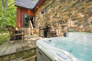 Bain à remous extérieur