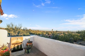 View to the East and Rincon Mountains