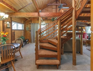 Stairs to 3rd bedroom and loft