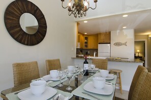 Dining room looking into Kitchen