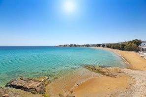 Logaras sandy beach, 1min from home