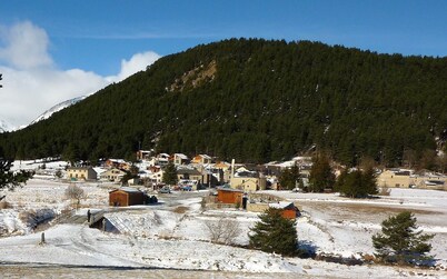 Typical mountain village house