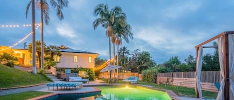 Beautifully Landscaped Backyard