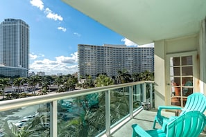 balcony (view from unit)