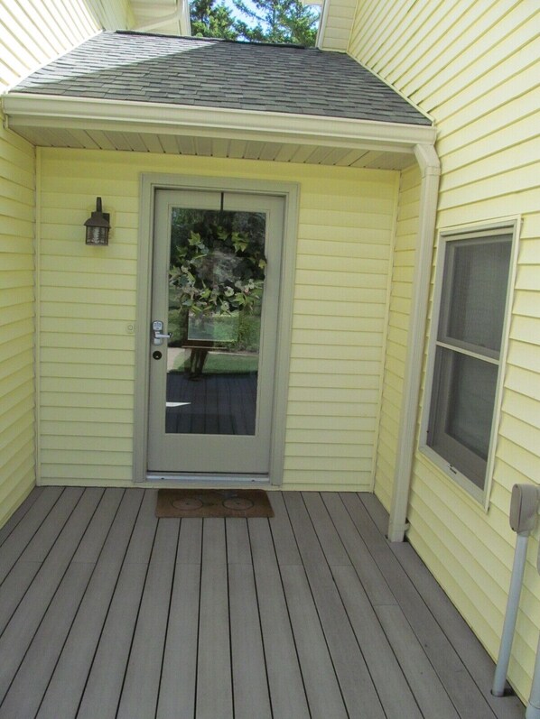 Private entrance