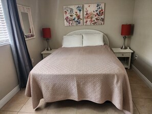 Queen bed