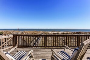 relaxing on the deck.....