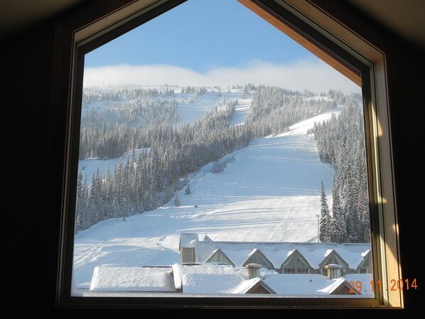 Winter view of Okanagan Run from Loft area