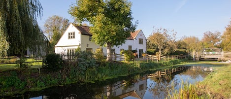 Bridge Cottage from the River Cary
