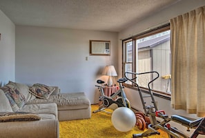 Up to 2 guests can share this cozy 1-bedroom, 1-bath apartment.