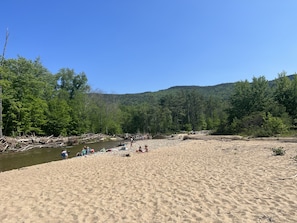 Huge private beach right on the Saco for Neighborhood only! 6 houses down!