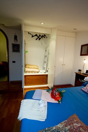 Large closets and drawers for our guest's comfort and long-term stays