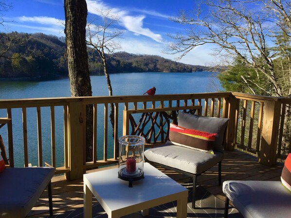 View from Main Deck overlooking Lake Glenville