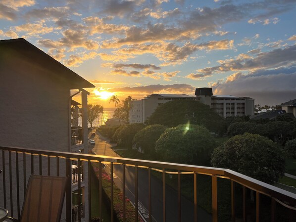 View from the living room balcony.