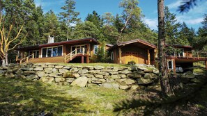 House from lower meadow