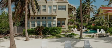 Exterior View Of the Condo - Right On The Beach!!