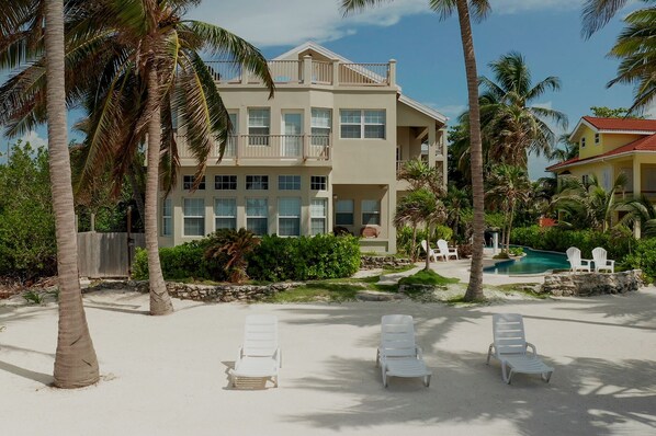 Exterior View Of the Condo - Right On The Beach!!