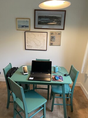 Kitchen workspace.
