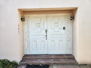 Doorway into the house

